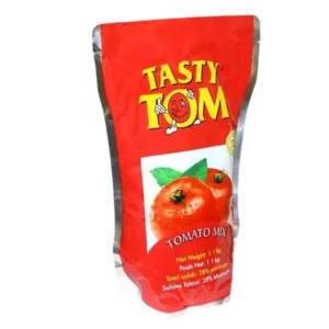 Tasty Tom tomato puree(sachet) 1.1kg