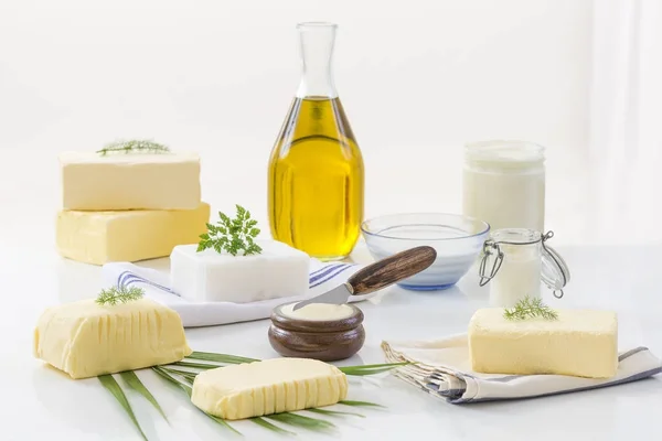 Depositphotos 178594942 Stock Photo Food Fats And Oil Set